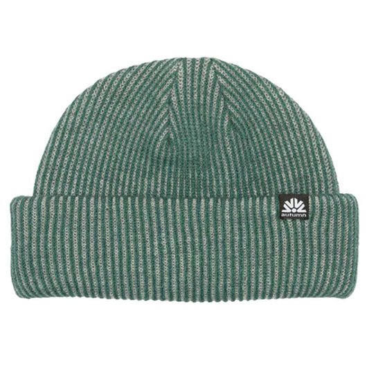 Autumn Shorty Cord Double Roll Beanie 2024 - Work Green