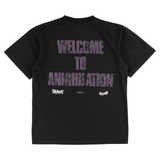 Welcome x SLIPKNOT Annihilation Boxy Garment-Dyed Short Sleeve T-Shirt
