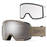 Smith Squad Goggles Bandit + ChromaPop Sun Platinum Mirror Lens