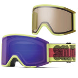 Smith Squad Mag Goggles Serpentine Lined Up + ChromaPop Everyday Violet Lens