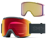 Smith Squad Goggles Slate + ChromaPop Everyday Red Mirror Lens