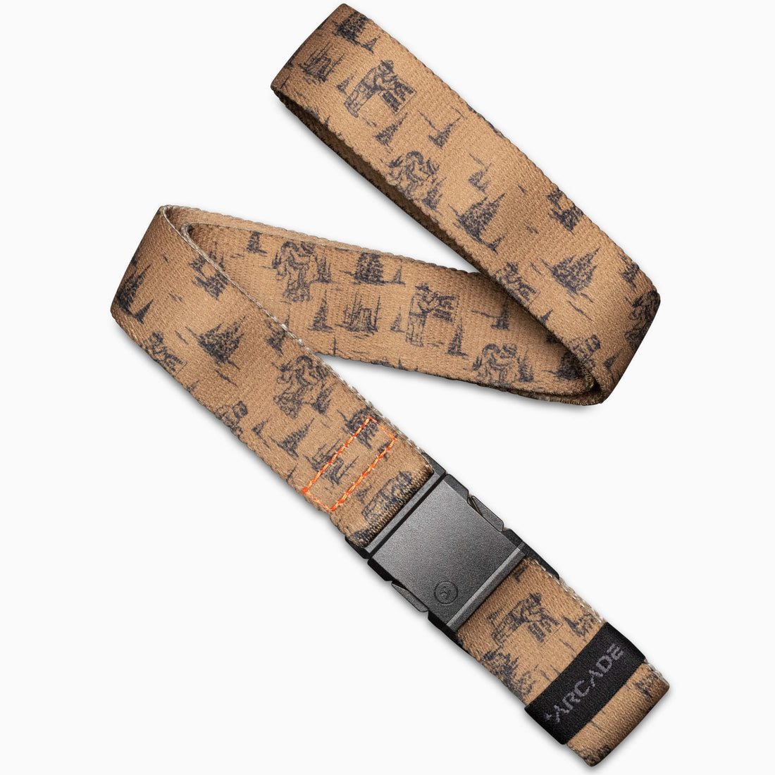 Arcade Smokey Bear Slim Stretch Belt