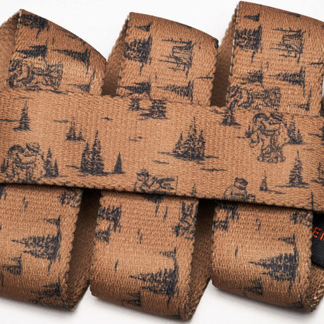 Arcade Smokey Bear Slim Stretch Belt