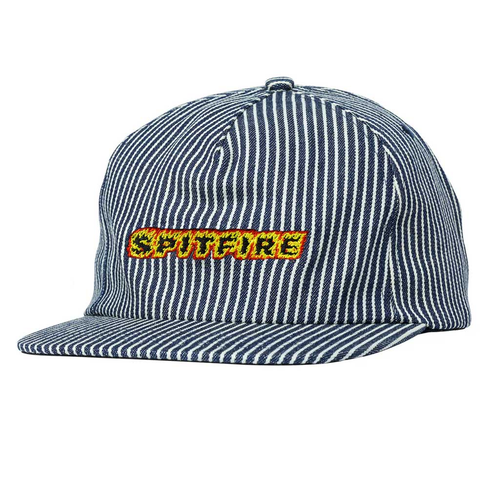 Spitfire Flames Script Strap Hat