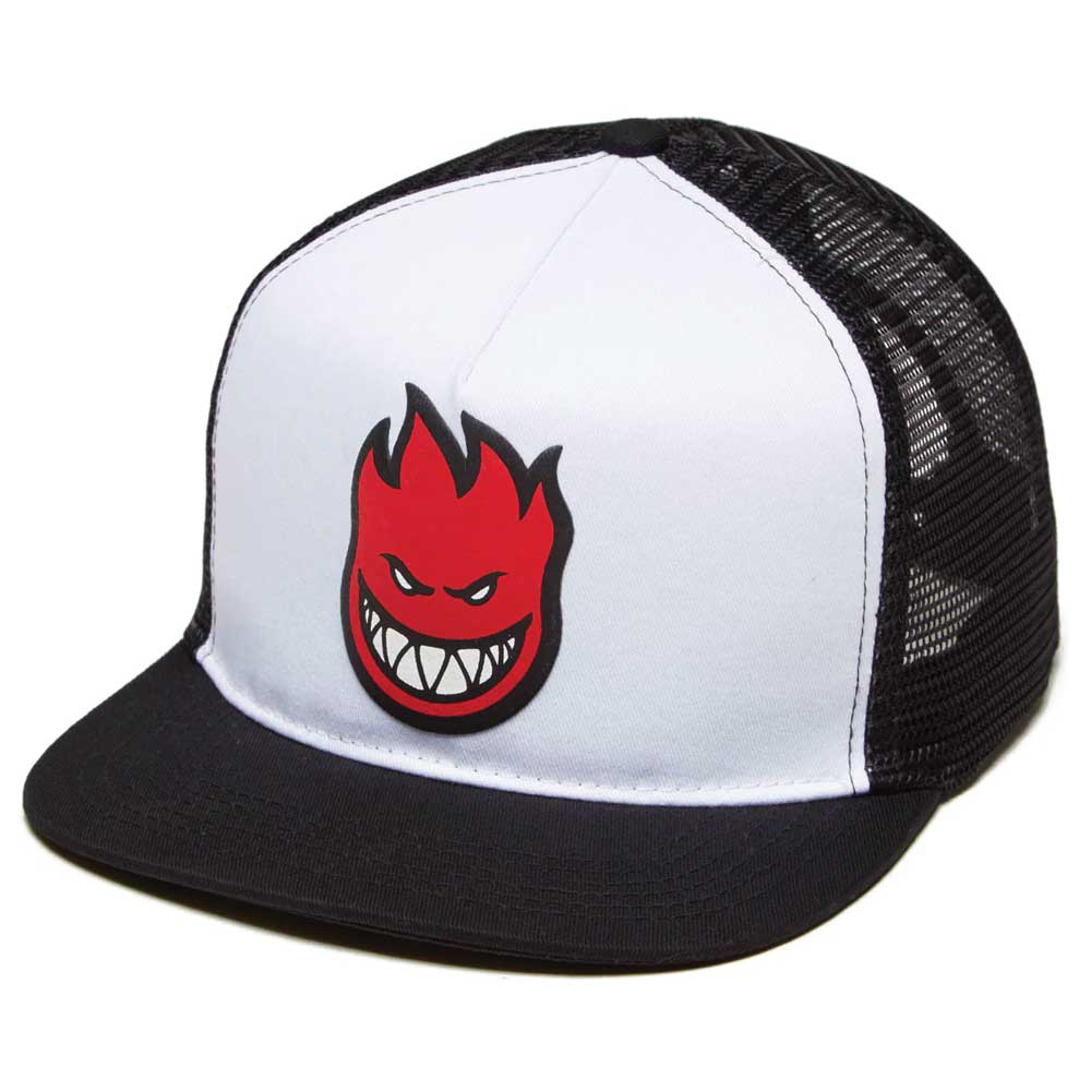 Spitfire Bighead Fill Adjustable Trucker Hat - Black/White