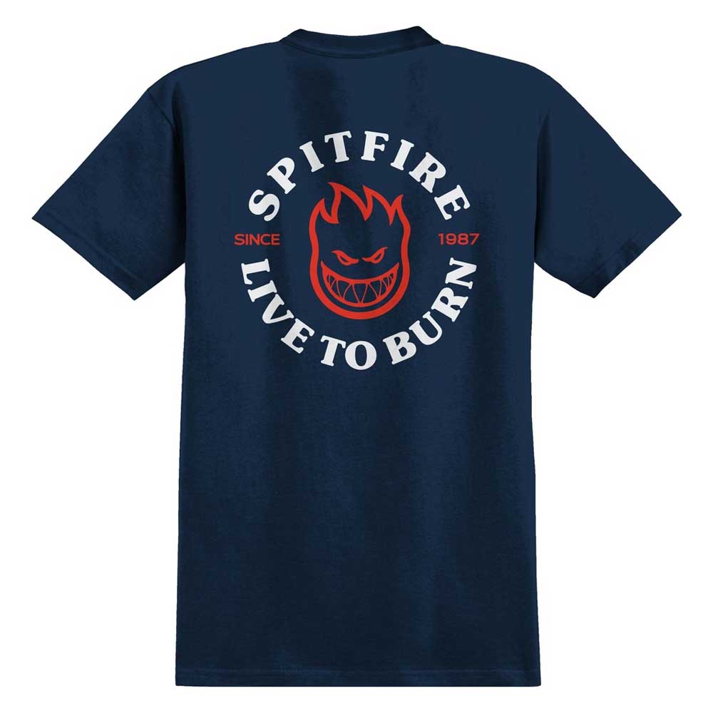 Spitfire Live to Burn Short Sleeve T-Shirt