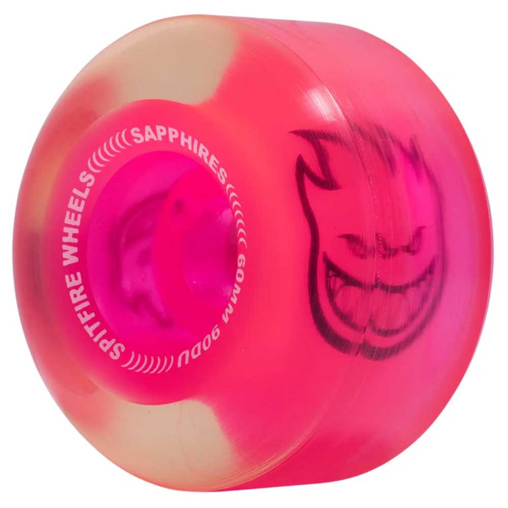 Spitfire 90 Duro Sapphire Clear Skateboard Wheels - Multiple Sizes