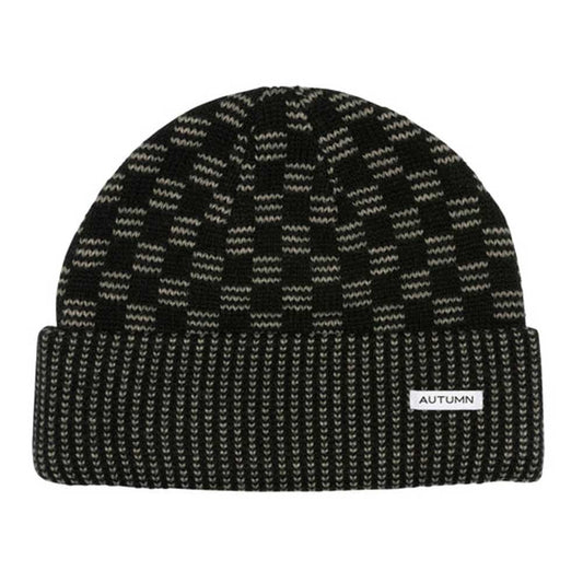 Autumn Squared Select Fit Beanie 2024 - Black
