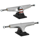 Independent Stage 4 Hollow Silver / Ano Black Skateboard Trucks