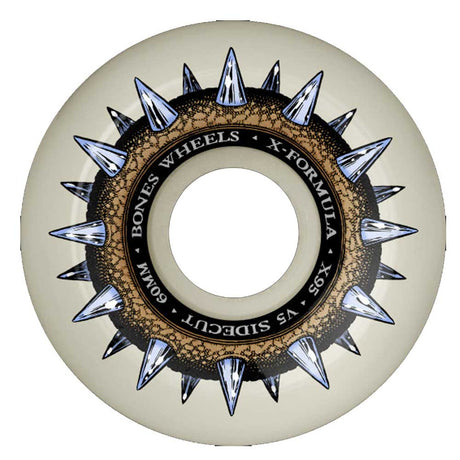 Bones 95a X-Formula Street Cleats V5 Sidecut Skateboard Wheels - Multiple Sizes