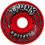 Spitfire 97a F4 Radial Full T-Funk Raw Skateboard Wheels