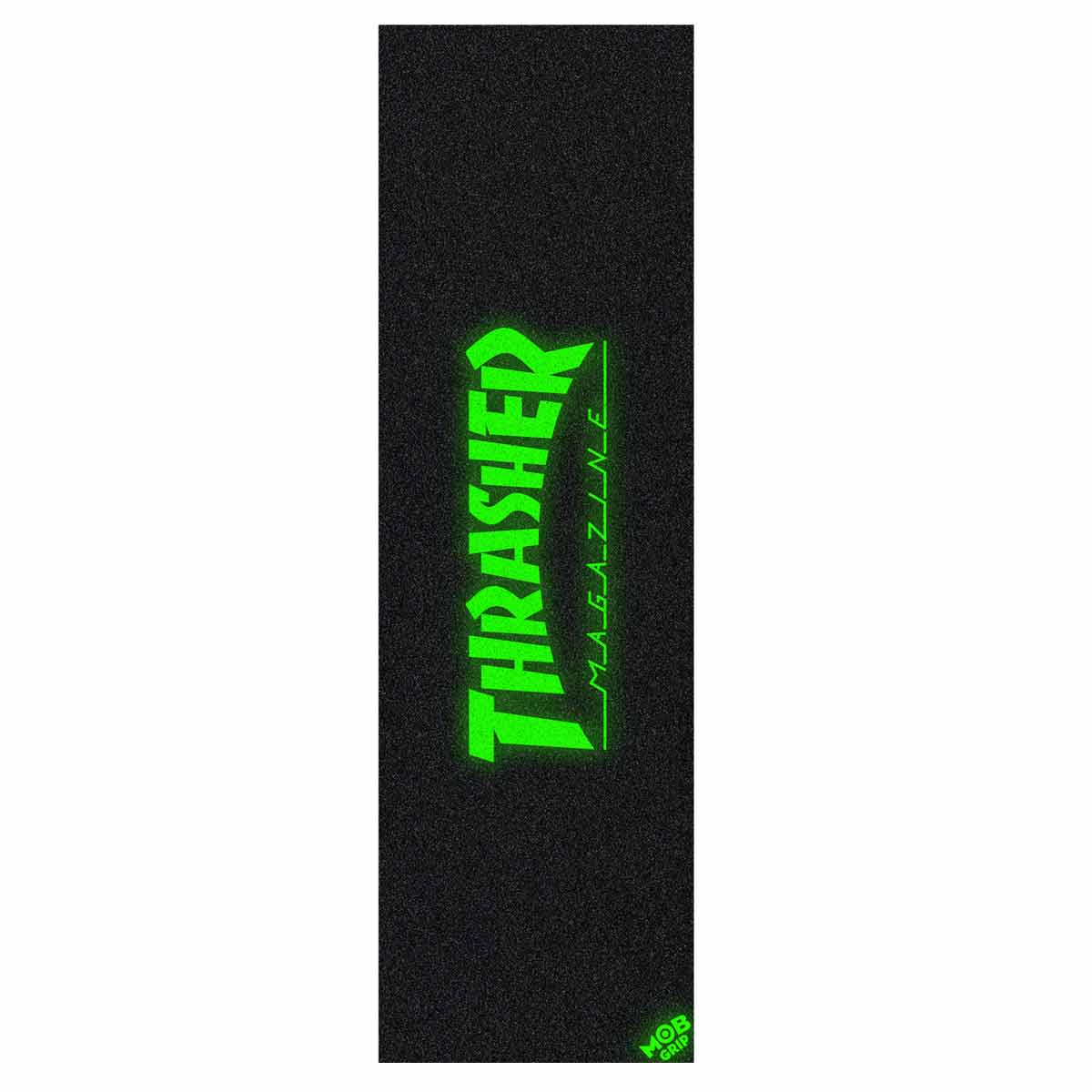 Mob Thrasher Glow Logo Skateboard 10" Grip Tape