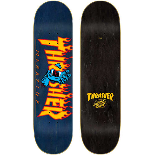 Santa Cruz Thrasher Screaming Flame Logo Skateboard Deck 8.25"