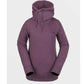 Volcom Women's Tower Pullover Fleece Hoodie - Blackberry