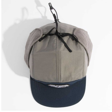 Coal Tracker Flannel Lined 5 Panel Earflap Cap