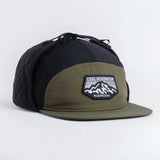 Coal Tracker Flannel Lined 5 Panel Earflap Cap - 2026