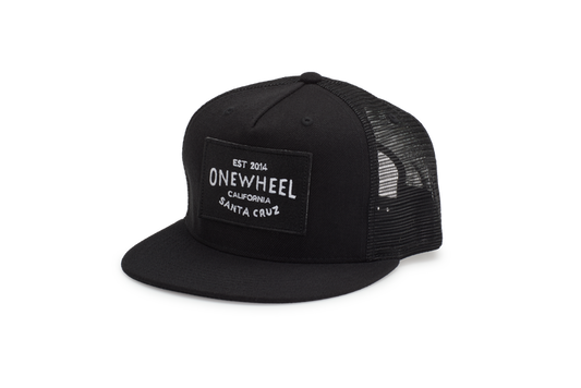 Onewheel Trucker Hat Snapback Hat Black