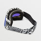 Volcom Odyssey Snowboard Goggles - Op Art / Purple Chrome + Bonus Yellow Lens