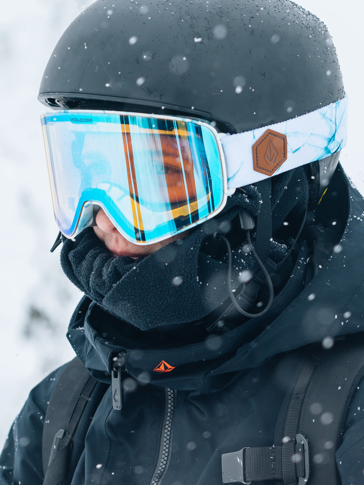 Volcom Odyssey Snowboard Goggles - White Ice / Ice Chrome + Bonus Dark Grey Lens