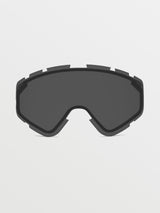 Volcom Attunga Snowboard Goggles - Spritz Black/Ice Chrome + Bonus Dark Grey Lens