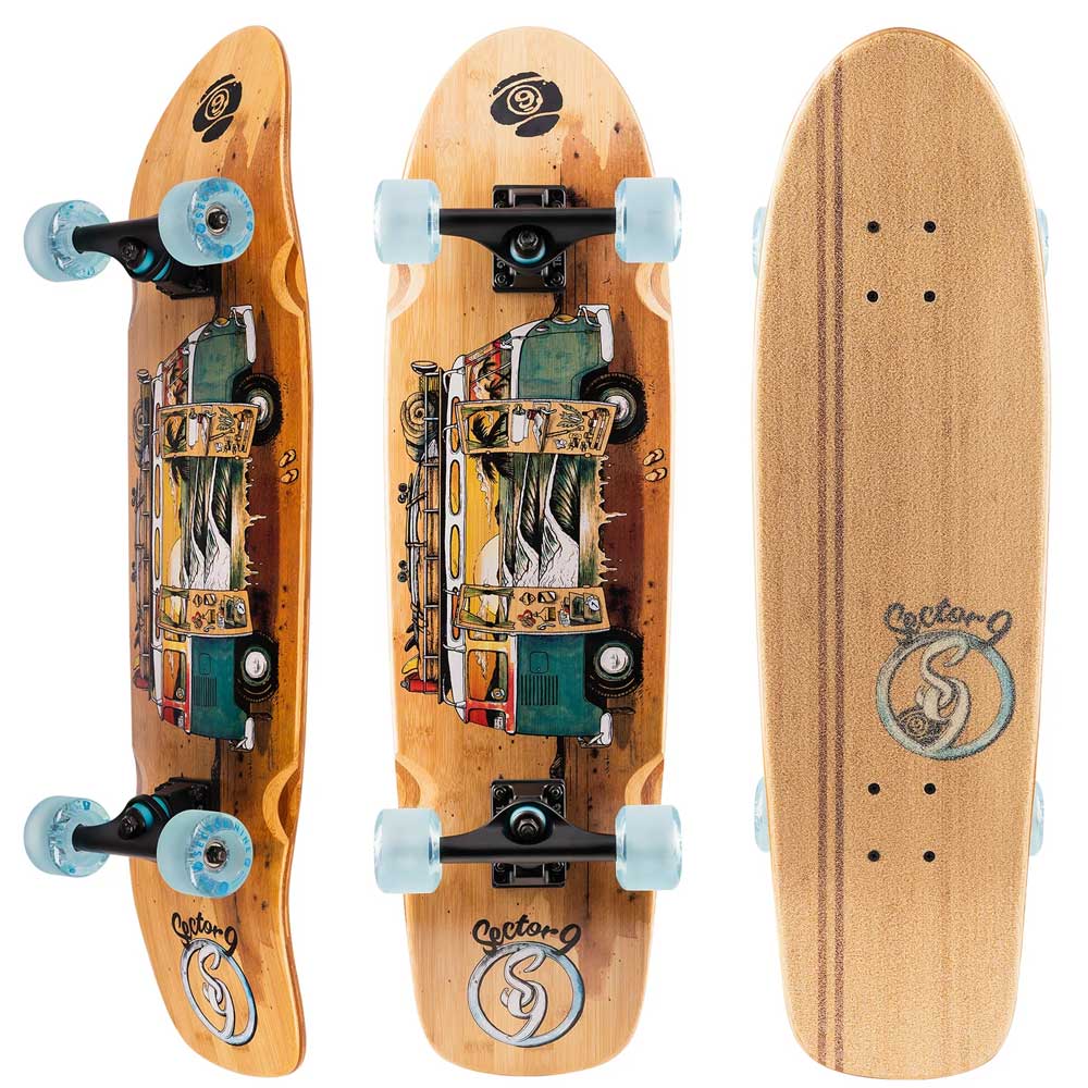 Sector Nine Van Bamboozler Cruiser Skateboard Complete