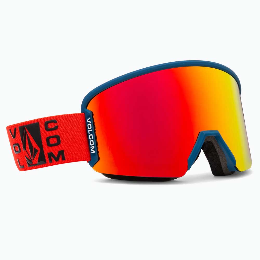 Volcom Garden 2 Snowboard Goggles - Crimson/Red Chrome + Bonus Rose Lens
