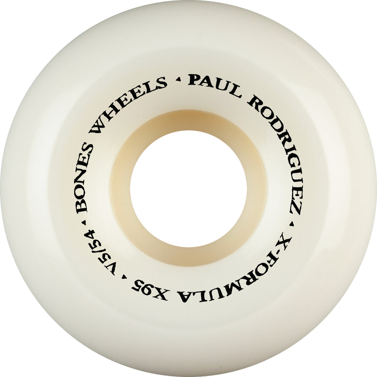 Bones 95a X-Formula P-Rod Pro Heel V5 Sidecut Skateboard Wheels