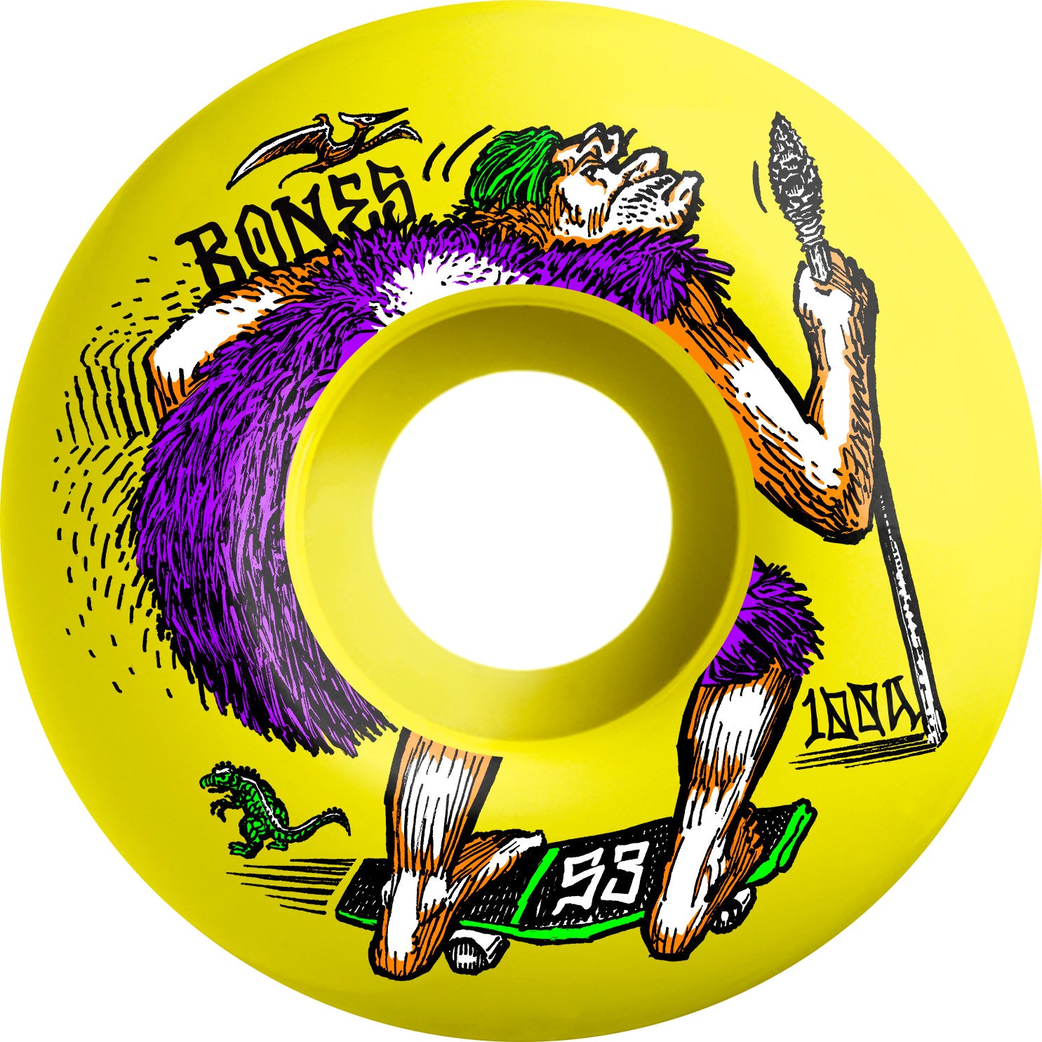 Bones V4 Skateboard Wheels - Thumbnail 5