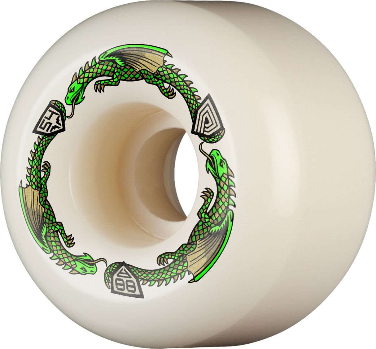 Powell Peralta 54mm A2 88a Dragon Formula Skateboard Wheels