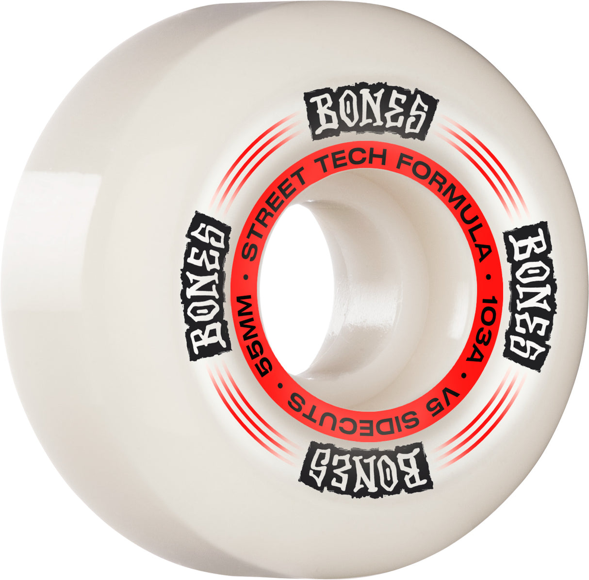 Bones 103a STF Regulators V5 Sidecut 55mm Skateboard Wheels
