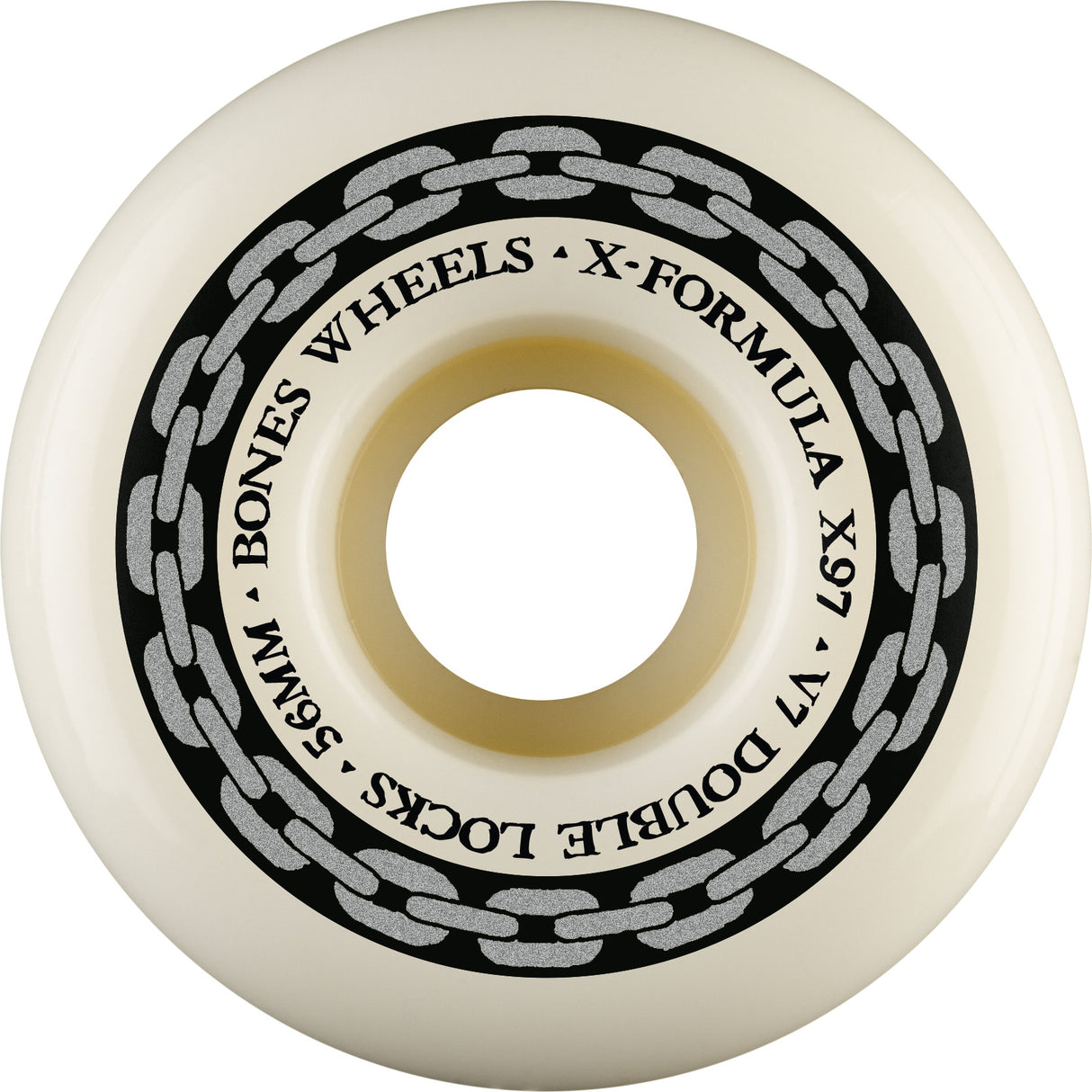 Bones 99a X Double Lock V7 Skateboard Wheels Chain