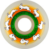 Bones 99a X Formula V6 Runny Bunny Skateboard Wheels - Multiple Sizes