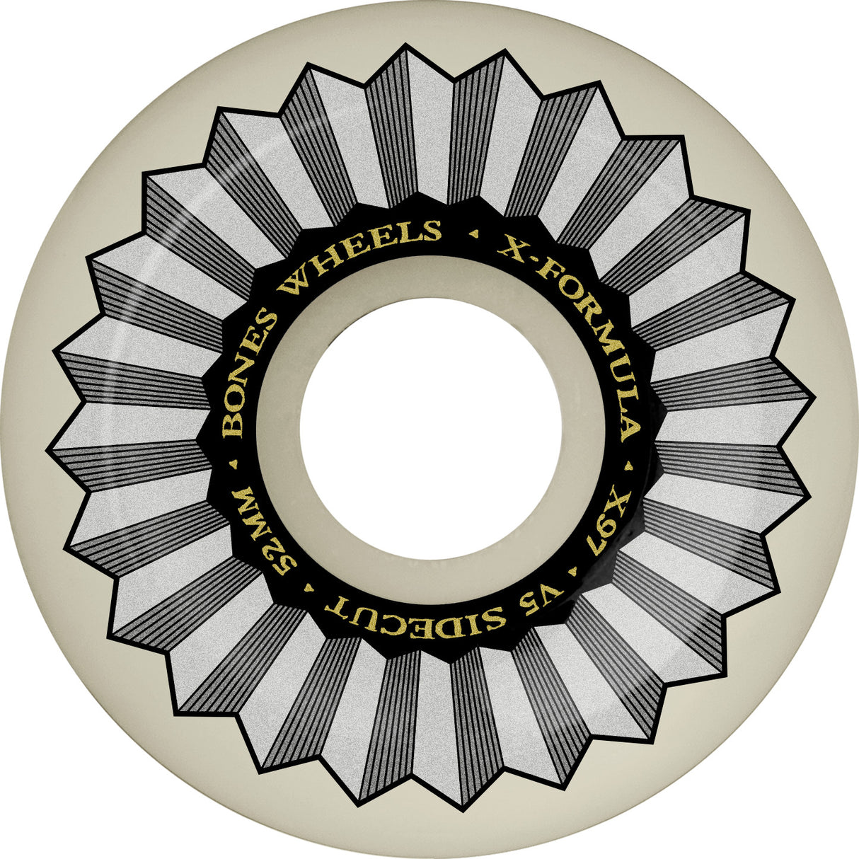 Bones 97a X Formula Sidecut V5 Sidecut 53mm Skateboard Wheels