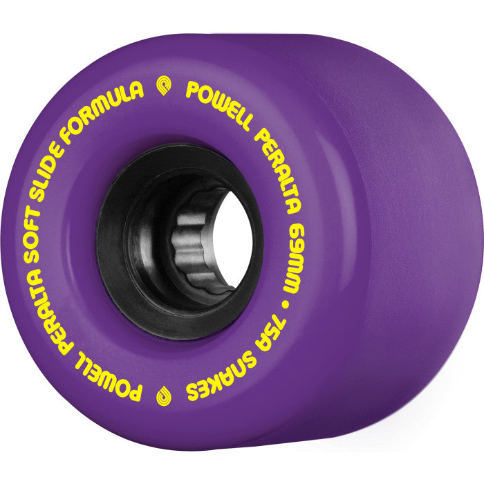 Powell Peralta 75a Snakes 69mm Skateboard Wheels Purple