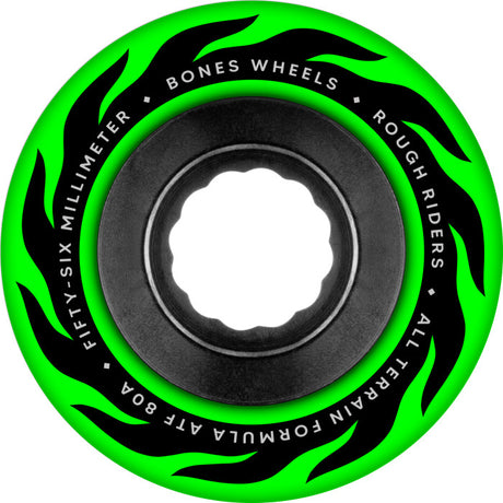 Bones 80a ATF Rough Riders Eternal Flame Skateboard Wheels - Multiple Sizes