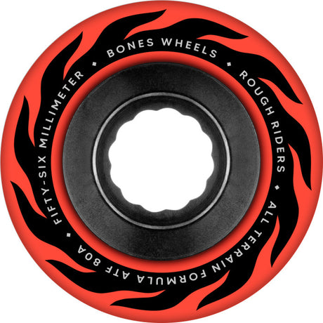 Bones 80a ATF Rough Riders Eternal Flame Skateboard Wheels - Multiple Sizes