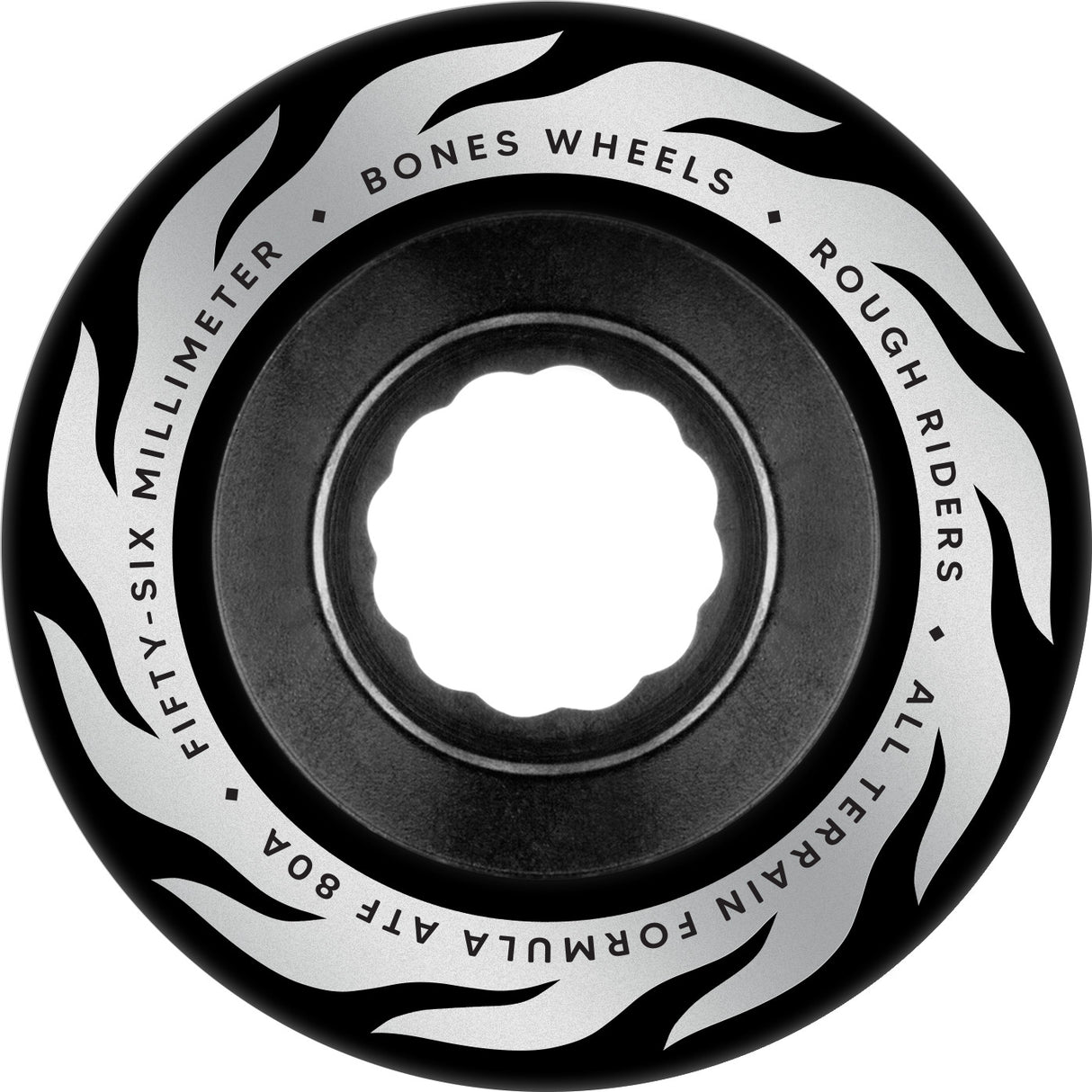 Bones 80a ATF Rough Riders Eternal Flame Skateboard Wheels - Multiple Sizes