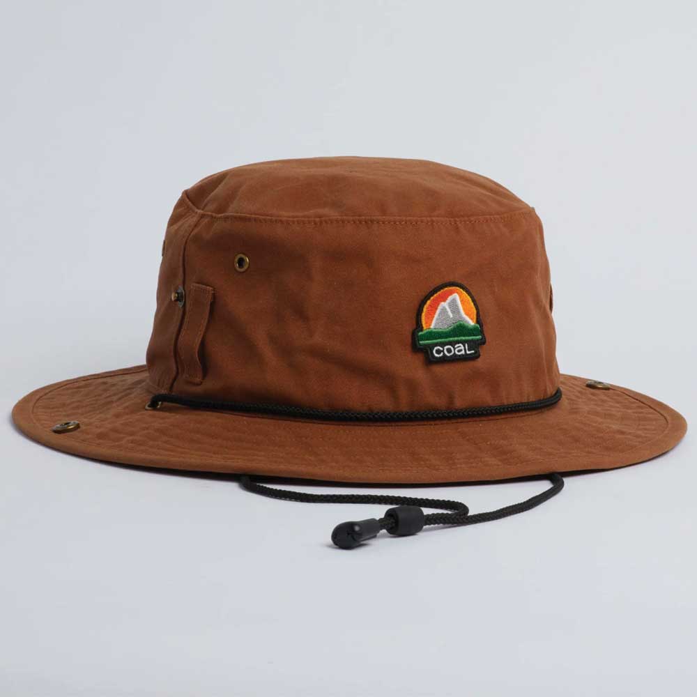 Coal Seymour Waxed Canvas Boonie Hat - Light Brown