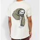 Welcome Sloth Short Sleeve T-shirt - Bone/Sage