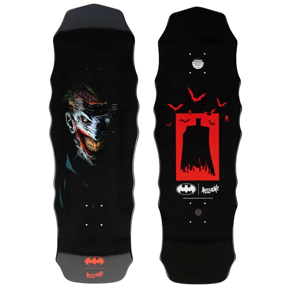 Welcome x Batman Joker on Widow Skateboard Deck - 10.0 Welcome x Batman Joker on Widow Skateboard Deck - 10.0