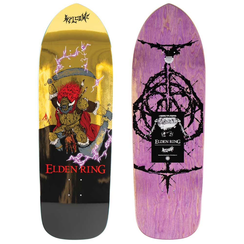 Welcome x Elden Ring Radahn on Magic Bullet 2.0 Skateboard 10.5"