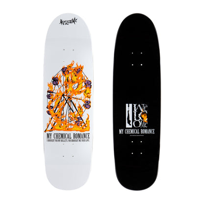 Welcome My Chemical Romance Bullets on Antheme Skateboard Deck - 8.8"