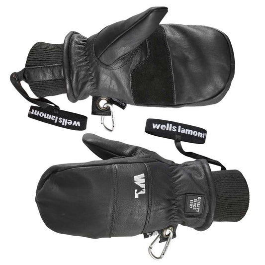 Wells Lamont Men's Working Crew Mitten - Black