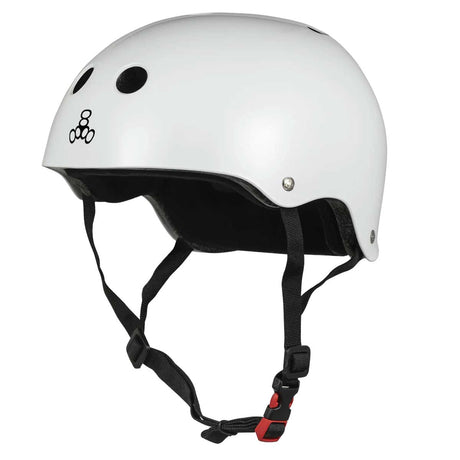 Triple 8 Certified Sweatsaver Skateboard Helmet - Solid Colors