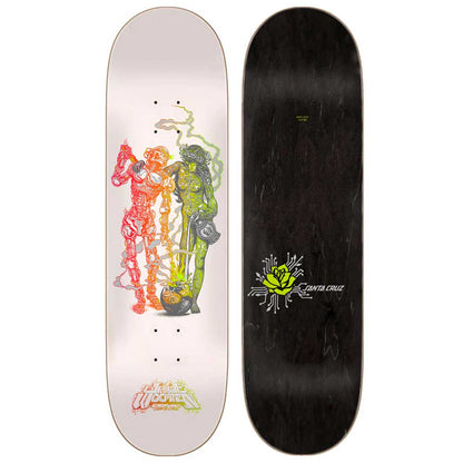 Santa Cruz Wooten Duo Skateboard Deck 8.5"