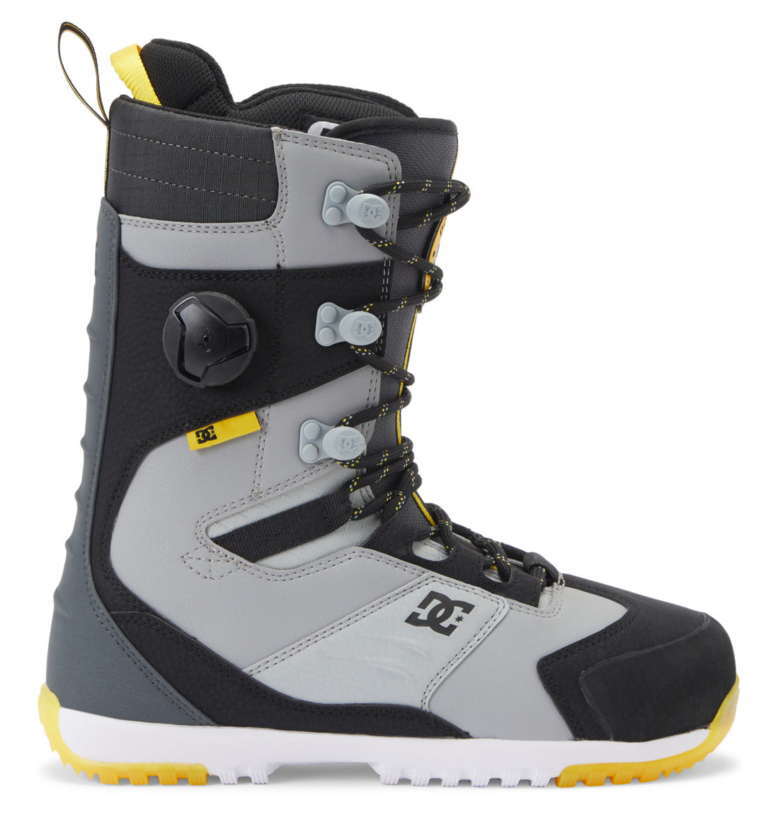 DC Men's Premier Snowboard Boots 2024 Black/Grey/Yellow