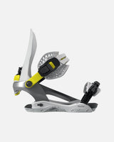 Bataleon Blaster Asymwrap Fase Men's Snowboard Bindings - 2026 Gray