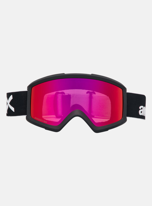 anon black goggles Anon Helix 2.0 Low Bridge Fit Goggles + Bonus Lens