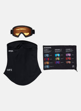 Anon Tracker 2.0 Goggles + MFI Face Mask - Black 2026 Low Bridge Fit
