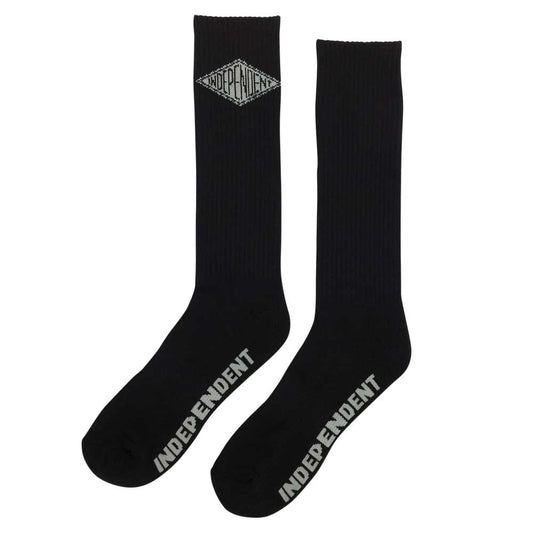 Independent Diamond Groundwork Men's Crew Socks - Black